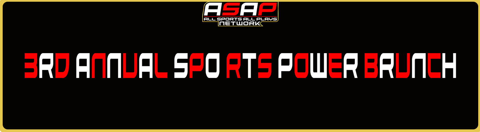 3rd Annual Sports Power Brunch Logo Image